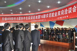 无锡IBM软件与服务外包实训基地第十六期学员就业双选会在我院隆重举行